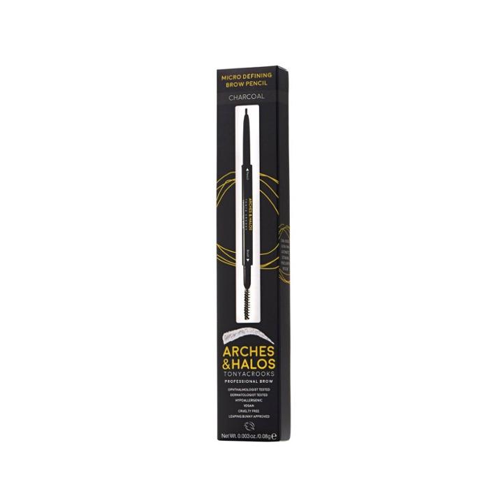 Arches & Halos Micro Defining Brow Pencil Charcoal (grey)