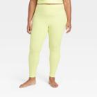 Women's Plus Size Brushed Sculpt Ultra High-rise Leggings - All In Motion Yellow