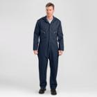 Dickies Men's Deluxe Long Sleeve Blended Twill Coverall - Dark Navy L, Men's, Size: Large, Dark Blue
