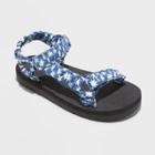 Girls' Mae Ankle Quarter Sandals - Cat & Jack Blue