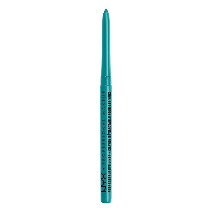 Nyx Professional Makeup Retractable Eyeliner Aqua Green - 0.01oz, Blue Green