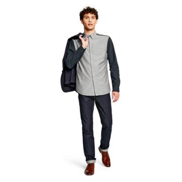 Men's Long Sleeve Collared Button-down Shirt - 3.1 Phillip Lim For Target Gray