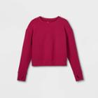 Girls' Pullover Sweatshirt - All In Motion Berry