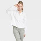 All In Motion Women's French Terry Polo Sweatshirt - All In