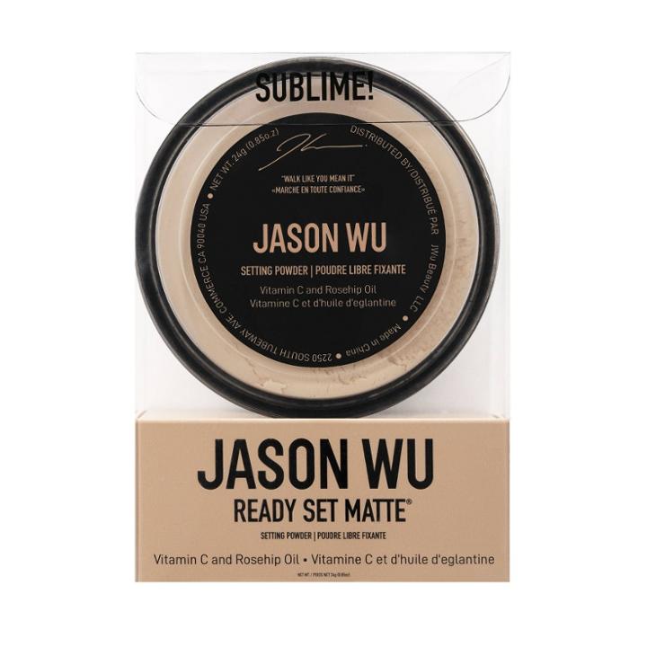 Jason Wu Beauty Ready Set Matte Setting Powder - Transparent Banana