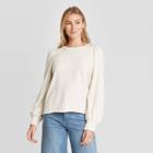 Women's Sweatshirt - Universal Thread Oatmeal Heather Xs, Oatmeal Grey