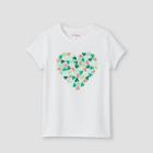 Girls' 'st.patrick's Day Shamrock Heart' Short Sleeve Graphic T-shirt - Cat & Jack