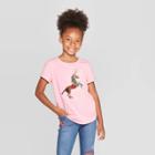Girls' Short Sleeve Flip Sequin Unicorn T-shirt - Cat & Jack