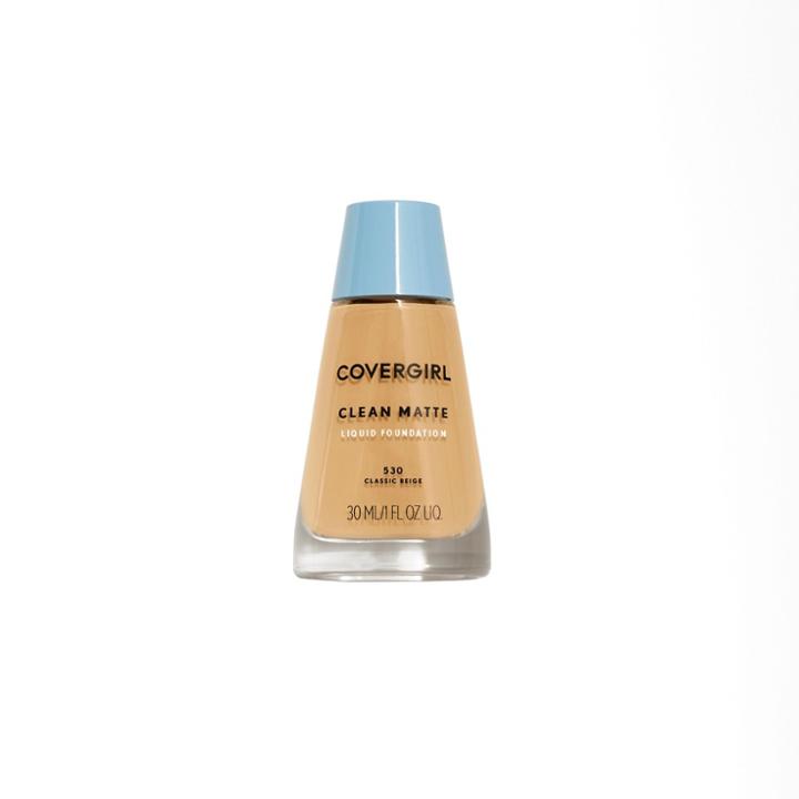 Covergirl Clean Matte Foundation 530 Classic Beige
