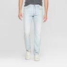 Men's 34 Slim Fit Jeans - Goodfellow & Co Light Denim