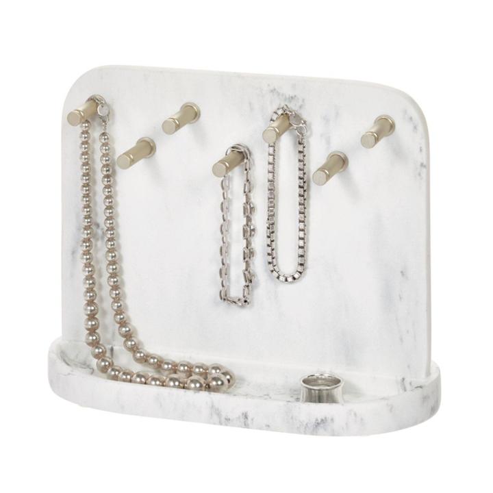 Dakota Jewelry Organizer White - Idesign, Adult Unisex
