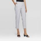 Women's Mid-rise Straight Leg Ankle Length Relaxed Trouser - Prologue Gray
