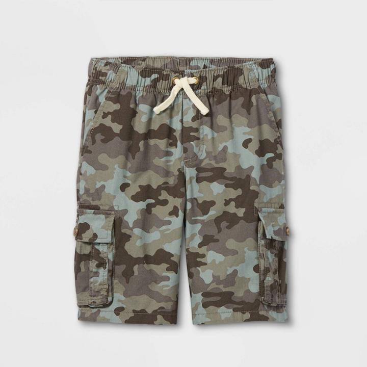 Boys' Pull-on Cargo Shorts - Cat & Jack Greenxxl