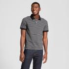 Men's Standard Fit Short Sleeve Loring Polo Shirt - Goodfellow & Co Deep Charcoal