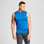 Men's Sleeveless Tech T-shirt - C9 Champion Winter River Teal Heather
