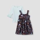 Disney X Pippa & Julie Toddler Girls' Disney Frozen Long Sleeve Empire Waist Dress