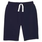 Boys' French Toast Fleece Shorts - Navy 10/12, Size: