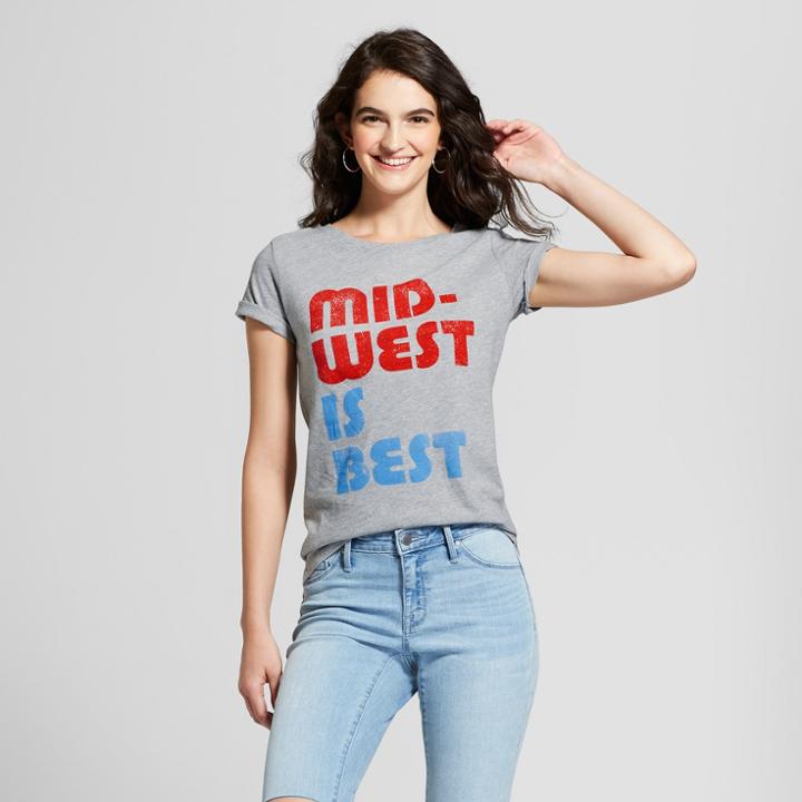 Awake Women's T-shirt Gray
