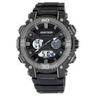 Men's Armitron Sport Chronograph Strap Watch - Black