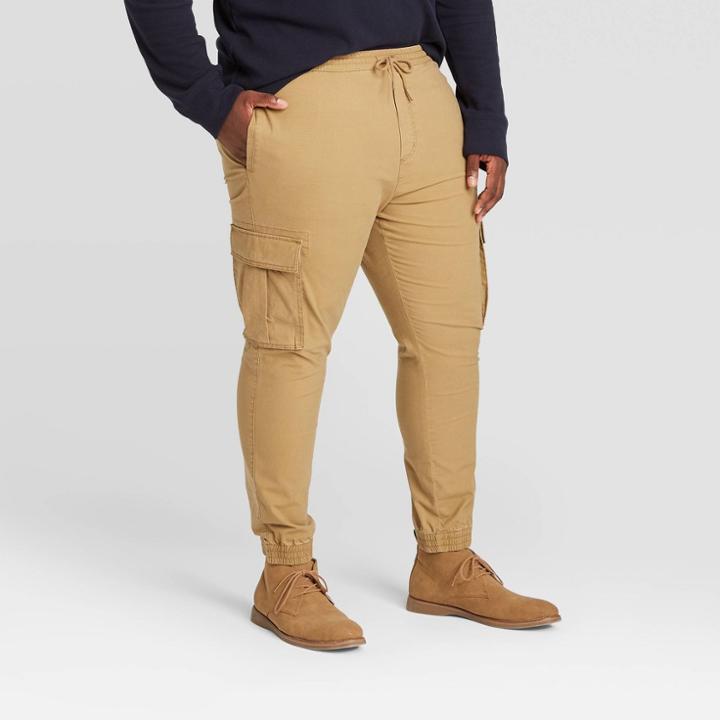 Men's Tall Jogger Pants - Goodfellow & Co Brown