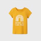 Toddler Girls' Short Sleeve Dream T-shirt - Cat & Jack Gold