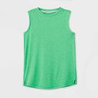 Boys' Sleeveless Tech T-shirt - All In Motion Green