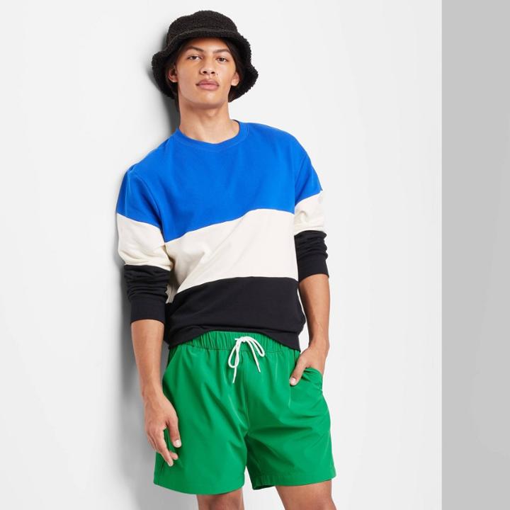 Men's Woven Shorts - Original Use Forest Green