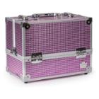 Caboodles Stylist 6-tray Train Case Pink Bubble