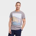 Men's Regular Fit Short Sleeve T-shirt - Goodfellow & Co Heathered Gray