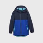 Boys' Waterproof Softshell Jacket  All In Motion Blue/navy