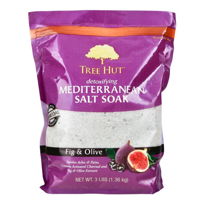 Target Tree Hut Detoxifying Mediterranean Epsom Salt Soak Fig & Olive