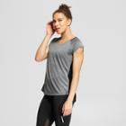 Women's Run Short Sleeve T-shirt - C9 Champion Dark Heather Gray