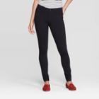 Women's Mid-rise Lightweight Ponte Pant - Knox Rose Black M, Women's,