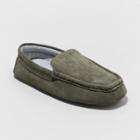 Men's Carlo Suede Moccasin Slippers - Goodfellow & Co Gray