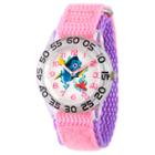 Girls' Disney Finding Dory Nemo And Dory Plastic Time Teacher Watch - Pink, Purple