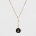 Initial S Necklace 16+3 - A New Day Gold,