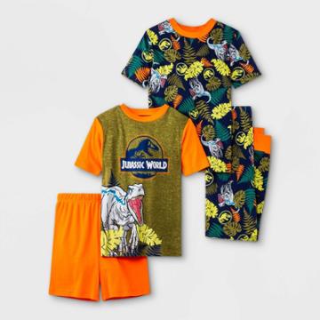 Boys' Jurassic World 4pc Pajama