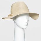Women's Straw Panama Hat - Universal Thread - Natural, Brown