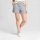 Women's French Terry Shorts - A New Day Heather Gray