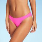 Juniors' Extra Cheeky Bikini Bottom - Xhilaration Pink