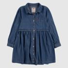 Levi's Toddler Girls' Denim Woven Dress - Medium Wash