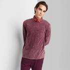 Adult Relaxed Fit Long Sleeve Pocket T-shirt - Original Use Purple