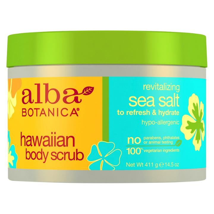 Alba Botanica Hawaiian Body Scrub With Sea