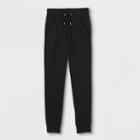 Girls' Soft Stretch Joggers - All In Motion Black