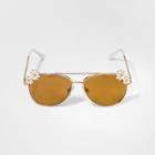 Kids' Daisy Aviator Sunglasses - Cat & Jack Gold