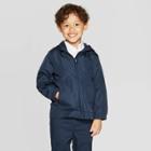 Toddler Boys' Uniform Windbreaker Jacket - Cat & Jack Navy 2t, Boy's, Blue