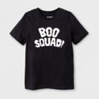 Kids' Short Sleeve Boo Squad Graphic T-shirt - Cat & Jack Black S, Kids Unisex