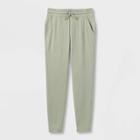 Girls' Cozy Soft Fleece Joggers - All In Motion Olive Green