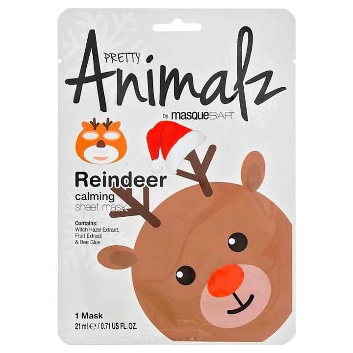 Masque Bar Pretty Animalz Reindeer Calming Sheet Mask