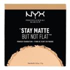 Nyx Professional Makeup Stay Matte But Not Flat Powder Foundation Warm Natural